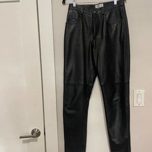 100% Real Leather Pants